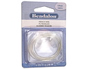 Beadalon Silver (plated) French Wire, 0.70mm, 1m/3.28ft