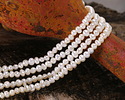 Pearly White Freshwater Tiny Potato Pearl 3mm