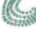 Brazil Amazonite (A) Microfaceted Teardrop 8x10mm