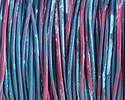 Aurora Blend Round Leather Cord 2mm