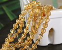 Citrine (A) Microfaceted Rondelle 5x6mm