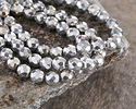 Czech Glass Antique Silver Fire Polished Round 8mm