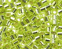 Miyuki Delica Silver Lined Chartreuse (DBS0147) 15/0 Seed Bead