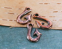 Mykonos Antique Copper (plated) Hook 10x15mm