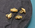 Cymbal Komia 24K Gold (plated) Ending for GemDuo 7x8mm