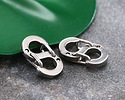 Stainless Steel S Spring Clasp 7x11mm