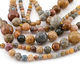 Autumn Agate Round Graduated 6-18mm