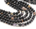 Sunset Black Tourmaline Round 6mm
