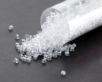 Miyuki Delica Crystal (DBS0141) 15/0 Seed Bead