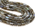 Labradorite Microfaceted Tube 7x10mm