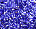 Miyuki Silver Lined Dark Sapphire Bugle Bead 3mm