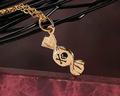 Nina Designs Bronze Poison Candy Focal 8x22mm