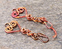 Patricia Healey Copper Heart Chain Link 145x22mm