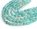 Brazil Amazonite (A) Microfaceted Rectangle 10x8mm
