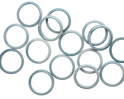 Tagua Nut Stonewashed Ring 22mm