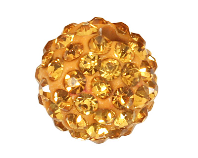 Topaz Pave Round 8mm (1.5mm hole)