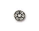 TierraCast Antique Silver (plated) Blossom Guru Bead 7.5x16mm