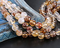 Gold Hematoid Quartz (A) Round 8mm