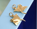 Nina Designs Bronze Stingray Focal 15x18mm
