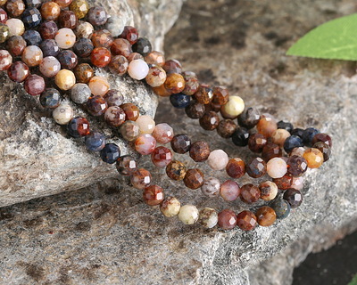 Pietersite Faceted Round 3mm