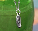 Nina Designs Sterling Silver Pickle Charm 5x19mm