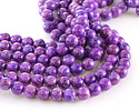 Purple Crazy Lace Calcite (dark) Round 8mm
