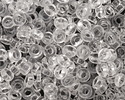 Miyuki Transparent Crystal Spacer Bead 2.2mm