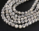 Dalmatian Jasper Round 8mm