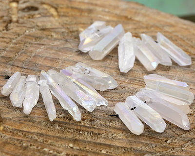 Crystal AB Quartz Point Focal Set 6-8x23-33mm