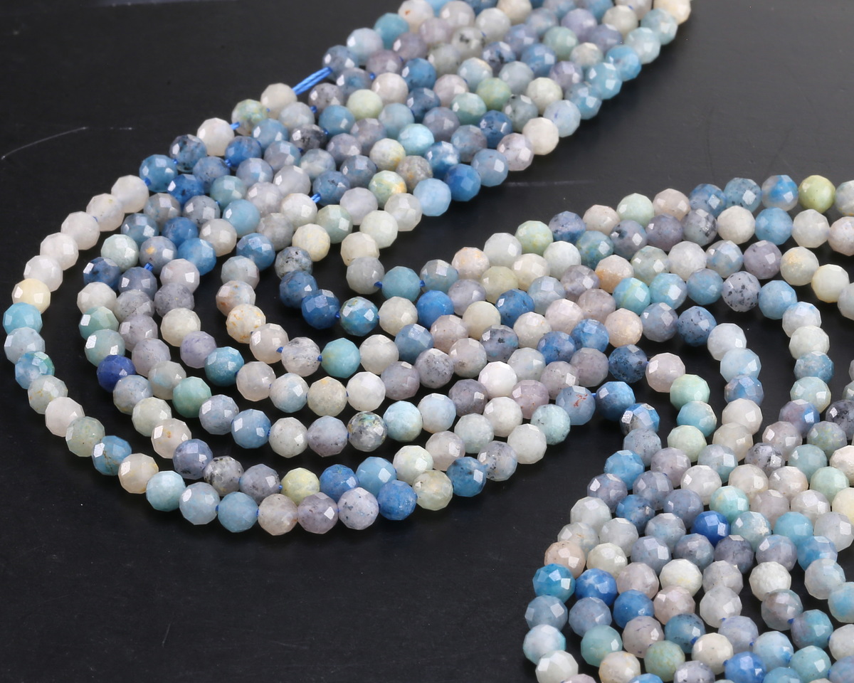 K2 Faceted Round 4mm