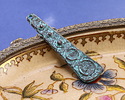 Mykonos Copper (plated) Patina Long Graduated Circle Drop Focal 8x53mm