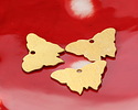 Vintaj Solid Brass Small Butterfly Blank 19x13mm