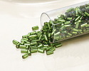Miyuki Silver Lined Olive Bugle Bead 3mm