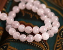 Rose Quartz (A) Round 6mm Beads