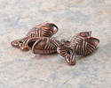 Mykonos Antique Copper (plated) Large Fish Focal 14x27mm