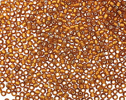 TOHO Smoky Topaz (with Frosted Silver Lining) Round 11/0 Seed Bead