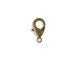 Vintaj Natural Brass Classic Lobster Clasp 15mm