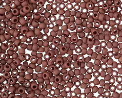 TOHO Opaque Frosted Oxblood Round 8/0 Seed Bead