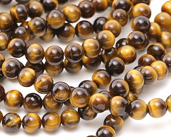 Tiger Eye (A) Round 6mm