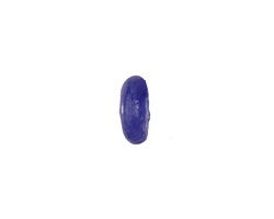 African Recycled Glass Sapphire Mini Donut 13-14mm
