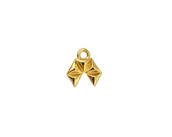 Cymbal Voudia II 24k Gold (plated) Ending for GemDuo 9x10mm