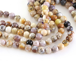 Purple Moss Opal Round 6mm