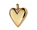 Nina Designs Large Bronze Heart Locket 24x30mm
