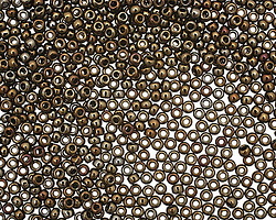 TOHO Metallic Iris Brown Round 11/0 Seed Bead