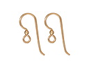 TierraCast Gold Filled French Hook Earwire w/ 2.5mm Bead 23x8mm
