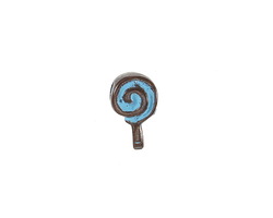 Mykonos Copper (plated) Patina Spiral Bead Bail 8x13mm