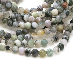 Tree Agate (A) Round 6mm
