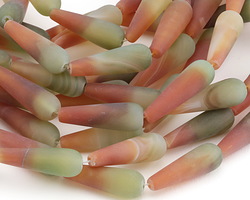 Harvest Agate (matte) Teardrop 30x10mm