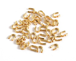 Gold (plated) Wire Protector 3mm