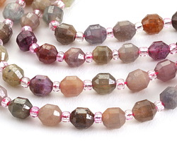 Rainbow Ruby Sapphire Energy Tube 6-6.5x5.5-6mm